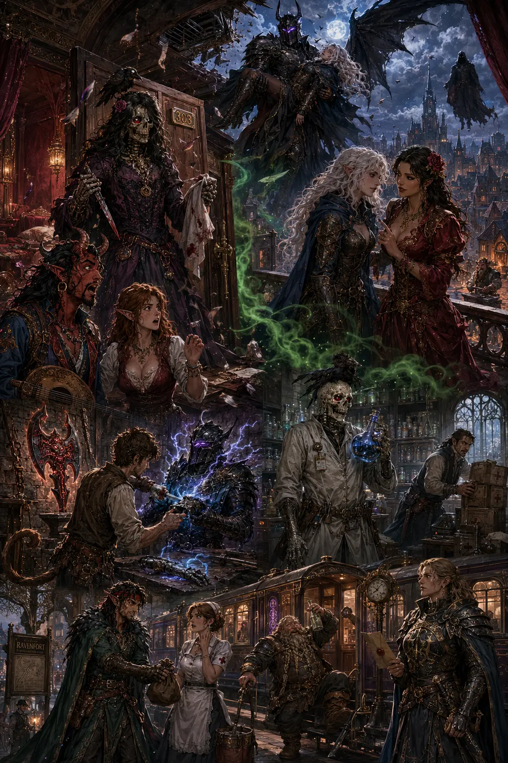 Cover for Episode 22: The Brothel and Strange Magics.